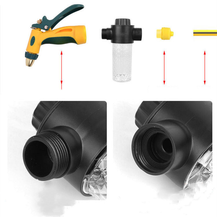 Car Wash Spray Can Cleaning Foaming Device