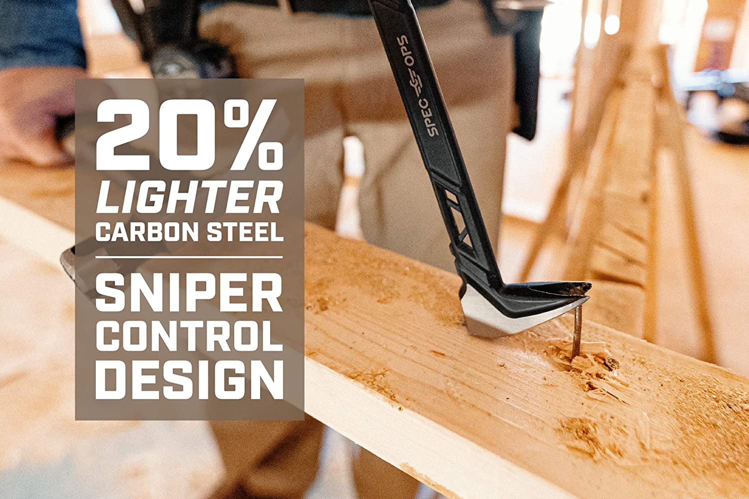 Tools 10" Nail Puller Cats Paw Pry Bar, High-Carbon Steel, 3% Donated to Veterans,