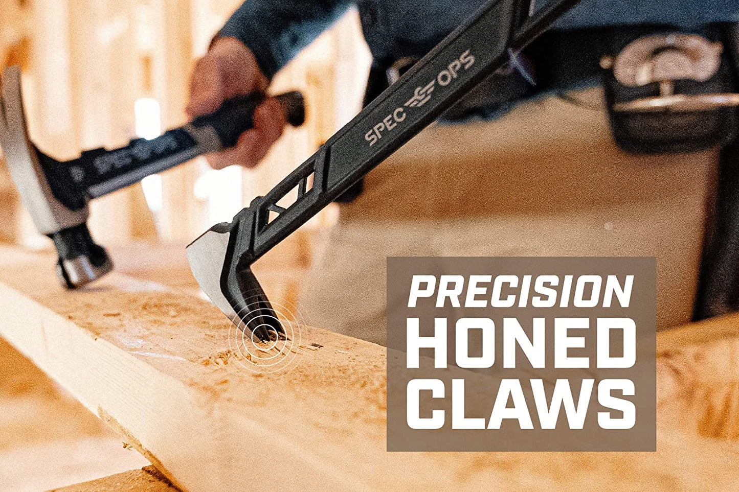 Tools 10" Nail Puller Cats Paw Pry Bar, High-Carbon Steel, 3% Donated to Veterans,