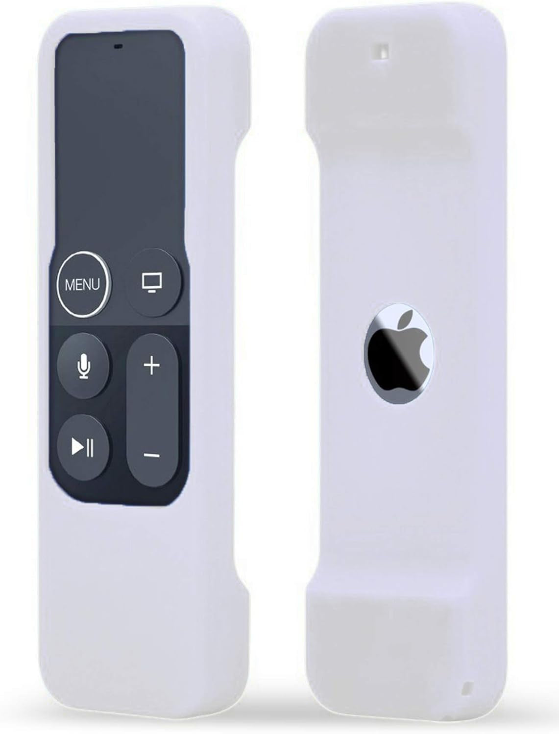 Silicone Case Compatible with Apple TV 4K/HD Siri Remote (1St Gen) - Anti-Slip Shock Proof Soft Remote Cover Case Compatible with Apple TV 4K 5Th 4Th Gen Siri Remote Controller - Red