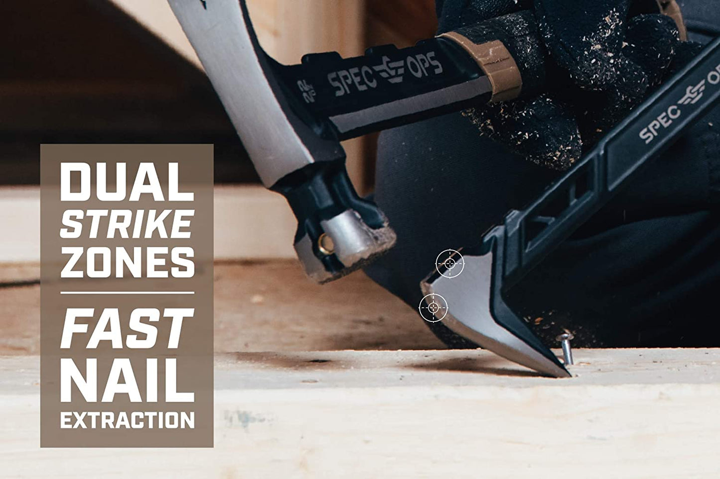 Tools 10" Nail Puller Cats Paw Pry Bar, High-Carbon Steel, 3% Donated to Veterans,